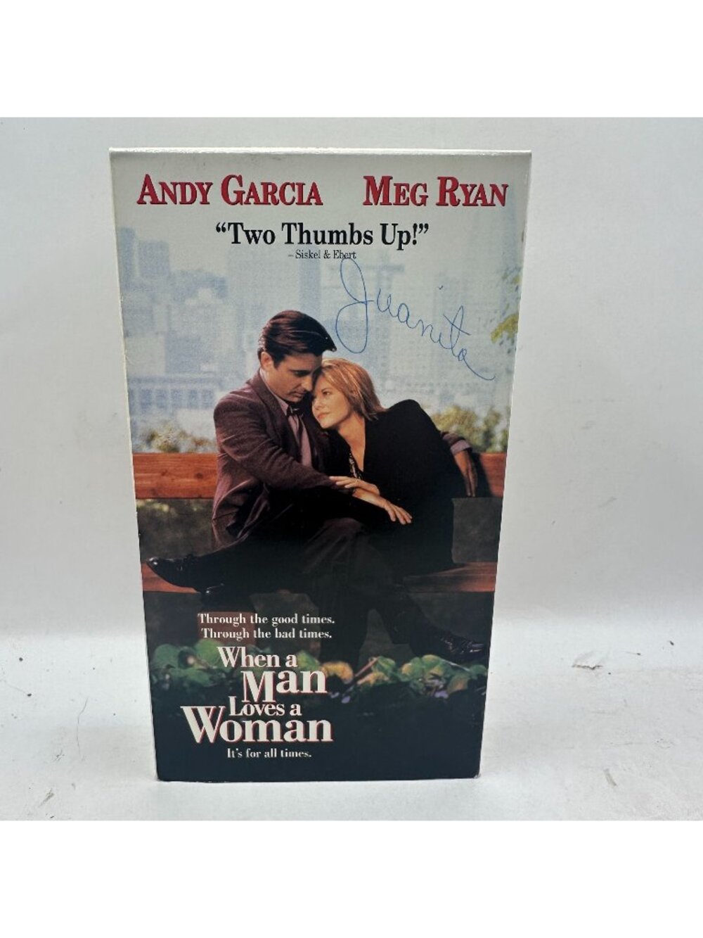 When A Man Loves A Woman VHS 1994 Drama Andy Garcia Meg Ryan Pre-Owned Good Cond